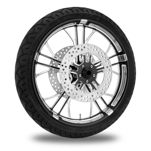 PartzBiz HD: 4407789-Performance Machine 21" Front Black Dixon Wheel Tire Rotor Package Harley 08-13 | Performance Machine PartzBiz HD: 4407789-Performance Machine 21" Front Black Dixon Wheel Tire Rotor Package Harley 08-13 | Performance Machine