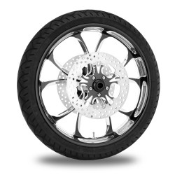 PartzBiz HD TRPM8027 - Performance Machine 21" Front Black Heathen Wheel Rotor PKG Harley 08-13 ABS | Performance Machine PartzBiz HD TRPM8027 - Performance Machine 21" Front Black Heathen Wheel Rotor PKG Harley 08-13 ABS | Performance Machine