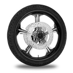 PartzBiz HD TRPM8116 - Performance Machine 21" Front Black Wrath Wheel Rotor Package Harley 08-16 ABS | Performance Machine PartzBiz HD TRPM8116 - Performance Machine 21" Front Black Wrath Wheel Rotor Package Harley 08-16 ABS | Performance Machine