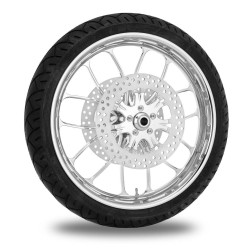 PartzBiz HD TRPM8109 - Performance Machine 21" Front Chrome Heathen Wheel Rotor PKG Harley 08-16 ABS | Performance Machine PartzBiz HD TRPM8109 - Performance Machine 21" Front Chrome Heathen Wheel Rotor PKG Harley 08-16 ABS | Performance Machine