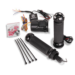 PartzBiz HD PM0063-2095-BM - Performance Machine Apex Heated Grips Contrast Cut Harley Road Glide TBW 15-Up PartzBiz HD PM0063-2095-BM - Performance Machine Apex Heated Grips Contrast Cut Harley Road Glide TBW 15-Up