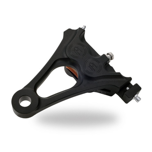 PartzBiz HD: 4407656-Performance Machine Black Ops Rear Brake Integrated Caliper Harley Softail 08-14 - 1256-0077-SMB