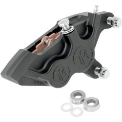 PartzBiz HD PM0053-2920-SMB - Performance Machine Black Ops Right Side Caliper for Harley Softail Dyna XL 00-15 - 0053-2920-SMB PartzBiz HD PM0053-2920-SMB - Performance Machine Black Ops Right Side Caliper for Harley Softail Dyna XL 00-15 - 0053-2920-SMB