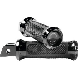 PartzBiz HD PM0035-1243M-B - Performance Machine Black Overdrive Rider Footpegs Harley M8 Softail 18-20 PartzBiz HD PM0035-1243M-B - Performance Machine Black Overdrive Rider Footpegs Harley M8 Softail 18-20