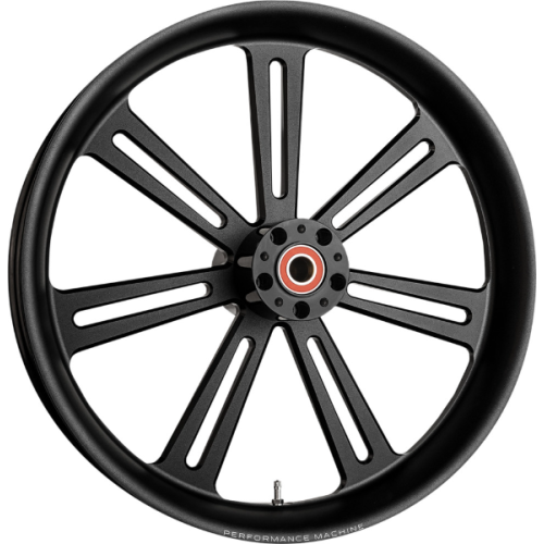 PartzBiz HD: 4407637-Performance Machine Black Sierra Front Wheel 21x3.5 Dual Disc ABS Harley 08-Up