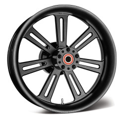 PartzBiz HD PM1202-7106R-SRRAJ-SMB-PACKAGE - Performance Machine Black Sierra Wheel Package Dual Disc Touring 08-Up PartzBiz HD PM1202-7106R-SRRAJ-SMB-PACKAGE - Performance Machine Black Sierra Wheel Package Dual Disc Touring 08-Up