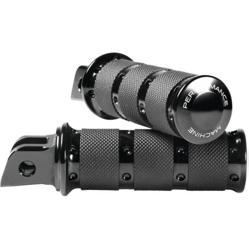 PartzBiz HD: 4407645-Performance Machine Black XLS Front Footpeg Harley Milwaukee-Eight Softail 18-20 PartzBiz HD: 4407645-Performance Machine Black XLS Front Footpeg Harley Milwaukee-Eight Softail 18-20