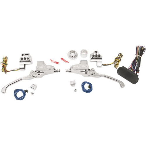 PartzBiz HD: 4407606-Performance Machine Chrome 11/16 Can Bus Handlebar Control Kit 14-16 FLH | 0062-4026-CH PartzBiz HD: 4407606-Performance Machine Chrome 11/16 Can Bus Handlebar Control Kit 14-16 FLH | 0062-4026-CH