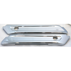 PartzBiz HD PM0200-2008-CH - Performance Machine PM Chrome Scallop Saddlebag Latch Hinge Covers Harley 14-17 | 0200-2008-CH PartzBiz HD PM0200-2008-CH - Performance Machine PM Chrome Scallop Saddlebag Latch Hinge Covers Harley 14-17 | 0200-2008-CH
