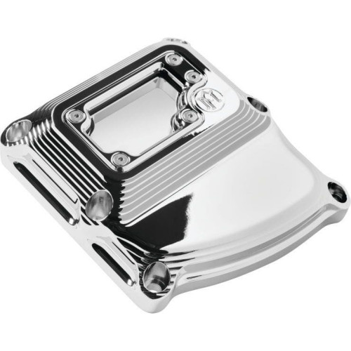PartzBiz HD: 4407548-Performance Machine Chrome Vision Series ครอบคลุมระบบเกียร์ Harley M8 17-20