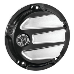 PartzBiz HD PM0177-2075M-BM - Performance Machine Contrast Cut Scallop Clear Derby Cover Harley Touring 16-20 PartzBiz HD PM0177-2075M-BM - Performance Machine Contrast Cut Scallop Clear Derby Cover Harley Touring 16-20