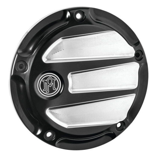 PartzBiz HD: 4407533-Performance Machine Contrast Cut Scallop Clear Derby Cover Harley Touring 16-20