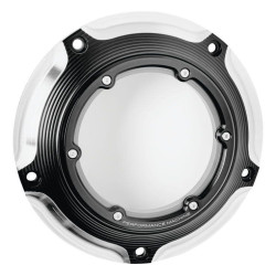 PartzBiz HD PM0177-2083M-BM - Performance Machine Contrast Cut Vision Clear Derby Cover Harley Touring 16-20 PartzBiz HD PM0177-2083M-BM - Performance Machine Contrast Cut Vision Clear Derby Cover Harley Touring 16-20