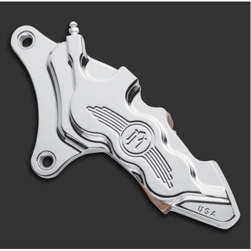 PartzBiz HD: 4407483-Performance Machine Front Right 6-Piston Chrome Brake Caliper Harley 11.5 EVO
