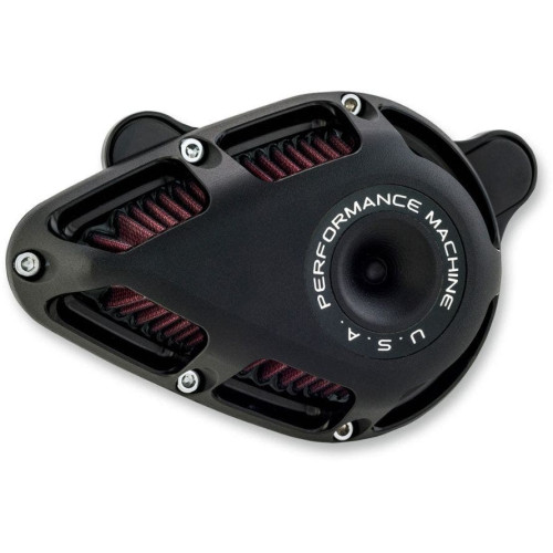 PartzBiz HD: 4407459-Performance Machine Jet Air Cleaner Black Ops Harley Milwaukee Eight 17-Up