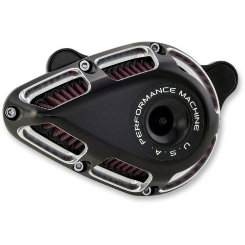 PartzBiz HD: 4407461-Performance Machine Jet Air Cleaner Contrast Cut Harley Milwaukee Eight 17-Up