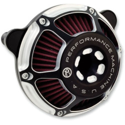 PartzBiz HD PM0206-2141-BM - Performance Machine Max HP Air Cleaner Contrast Cut Harley Milwaukee Eight 17-Up PartzBiz HD PM0206-2141-BM - Performance Machine Max HP Air Cleaner Contrast Cut Harley Milwaukee Eight 17-Up