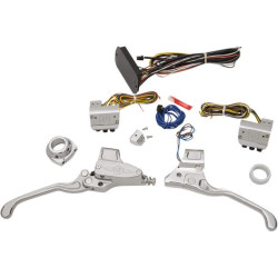 PartzBiz HD PM0062-4023-CH - Performance Machine PM Chrome 9/16 Can Bus แฮนด์บาร์ควบคุมสายคลัตช์ | 0062-4023-ช PartzBiz HD PM0062-4023-CH - Performance Machine PM Chrome 9/16 Can Bus แฮนด์บาร์ควบคุมสายคลัตช์ | 0062-4023-ช