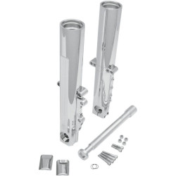 PartzBiz HD PM0208-2097-CH - Performance Machine PM แถบเลื่อนขาล่างโครเมียมด้านเดียว 14-20 FLH/FLT | 0208-2097-ช