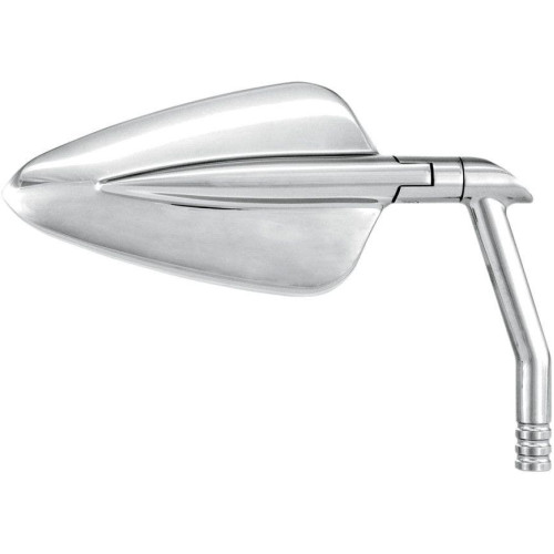 PartzBiz HD: 4407358-Performance Machine PM Chrome Vision Arrow XL Mirrors Pair Softail Dyna XL FLH Metric 0064-2032-CH