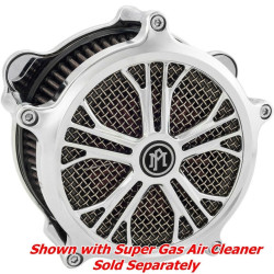 PartzBiz HD PM0206-2010DIX-CH - Performance Machine PM Dixon Chrome Super Gas Air Cleaner Insert Only | 0206-2010DIX-CH PartzBiz HD PM0206-2010DIX-CH - Performance Machine PM Dixon Chrome Super Gas Air Cleaner Insert Only | 0206-2010DIX-CH