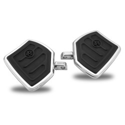 PartzBiz HD PM0036-1016-CH - Performance Machine PM Contour Chrome Mini Floorboards หมุดเท้า Harley Mount | 0036-1016-ช