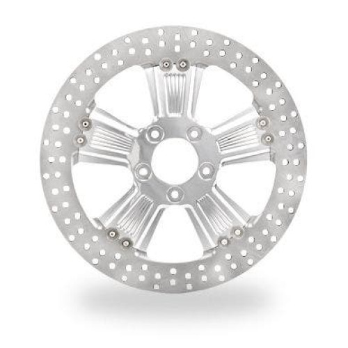 PartzBiz HD: 4407273-Performance Machine โช้คหน้า PM ขัดเงา 13 ” Brake Rotor Harley 00-16 | 0133-3015ชอส