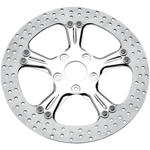 PartzBiz HD: 4407269-Performance Machine PM Wrath Chrome 11.5 Left & Right Front Brake Rotor Harley | 0133-1522WRAS-CH