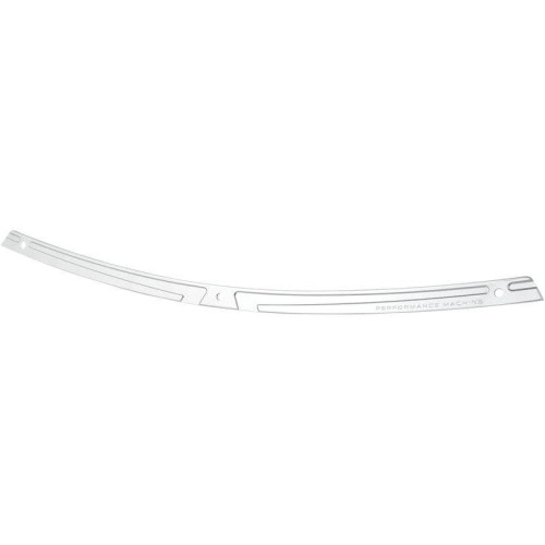 PartzBiz HD: 4407213-PM Performance Machine ขอบบังลมหน้าทรง Scallop Chrome Harley FLHT/FLHX 14-15 | 0209-2016SCA-CH