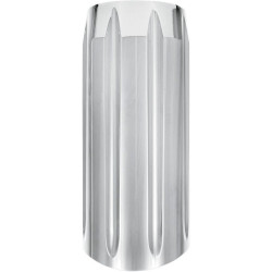 PartzBiz HD PM0208-2101-CH - Performance Machine PM Chrome Slash Fork Boots ฝาครอบ Slider บน Harley 14-17 | 0208-2101-ช