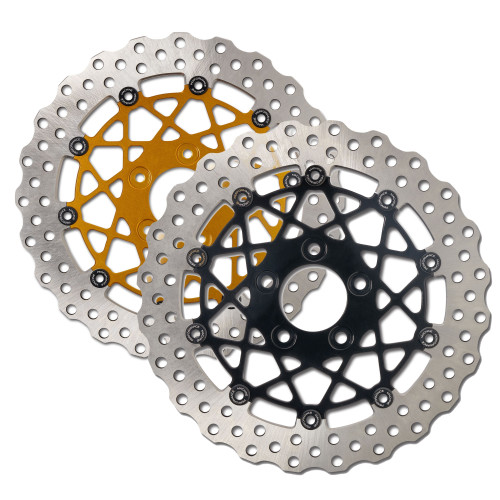 PartzBiz HD: 4407215-Performance Machine Speedstar Raceline จานเบรกลอยตัว สีทองหรือสีดำ 0133-1535S-B 0133-1535S-G 0133-1806S-B 0133-1806S-G 0133-3059S-B 0133-3059S-G 0133-1536S-B 0133-1536S- กรัม 0133-1807S-B 0133-1807S-G 0133-1538S-B 0133-1538S-G 0133-1809S-B 0133-1