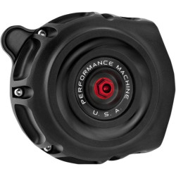 PartzBiz HD PM0206-2142-SMB - Performance Machine Vintage HP Air Cleaner Black Ops Cut Harley M8 17-Up