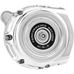 PartzBiz HD PM0206-2142-CH - Performance Machine Vintage HP Air Cleaner Chrome Cut Harley M8 17-Up
