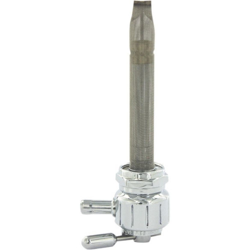 PartzBiz HD: 4407168-Pingel 1311-CG 22mm Grooved Round CHR Power-Flo Fuel Valve Petcock 90 Dg Forward | 1311-CG