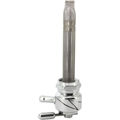 PartzBiz HD: 4407170-Pingel 1311-CL 22mm Lightning Chrome Power-Flo Fuel Valve Petcock 90 Dg Forward | 1311-CL