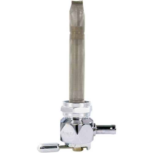 PartzBiz HD: 4407173-Pingel 4311-CD Power Flo Diamond Chrome HEX 90 Deg Backward 22mm Petcock Harley | 4311-CD
