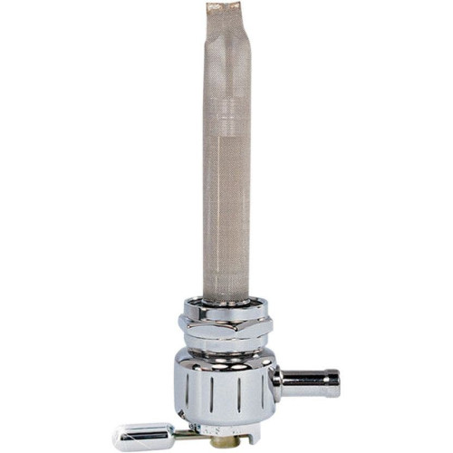 PartzBiz HD: 4407175-Pingel 4311-CG Power Flo Grooved Chrome Round 90 Deg Rear 22mm Petcock Harley | 4311-CG