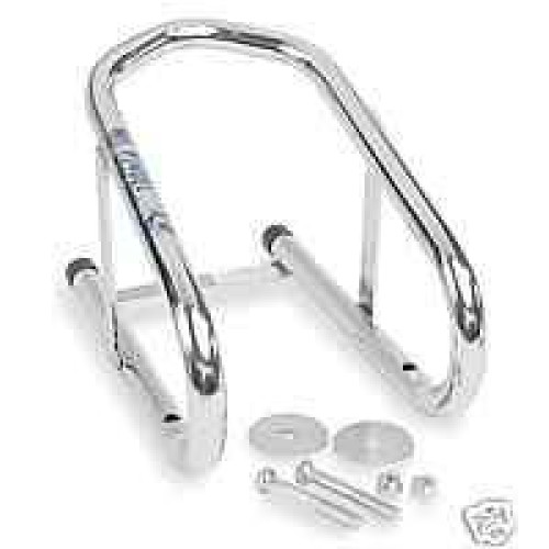 PartzBiz HD: 4407128-Pingel Chrome 6.5” หนุนล้อรถจักรยานยนต์ถาวรสำหรับล้อกว้างถึง 6.5”
