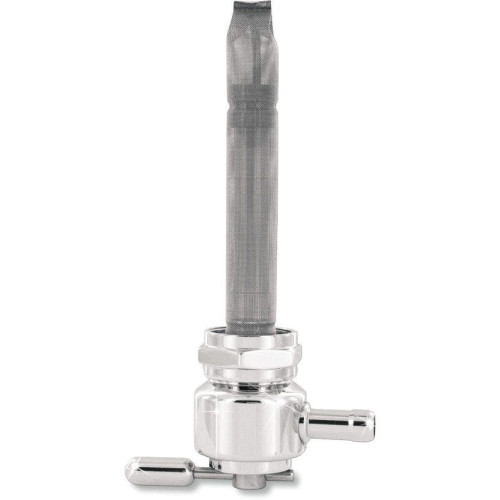PartzBiz HD: 4407136-Pingel Smooth Chrome  90 Degree Rear Petcock for Harley | 4311-CR