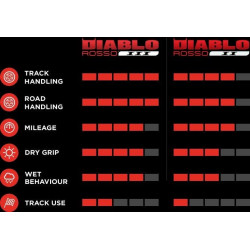 PartzBiz HD DS03060524 - Pireli Diablo Rosso III 190/55ZR17 (75W) ยางนอกรถจักรยานยนต์ 2635800 0306-0524 03060524