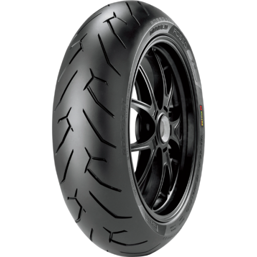 PartzBiz HD: 4407107-Pirelli Diablo Rosso II 200/50R17 75W ยางรถจักรยานยนต์หลัง Blackwall Radial PartzBiz HD: 4407107-Pirelli Diablo Rosso II 200/50R17 75W ยางรถจักรยานยนต์หลัง Blackwall Radial