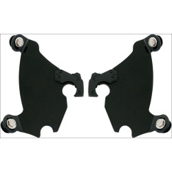 PartzBiz HD DS23200106 - Memphis Shades Black Plate ติดเฉพาะแฟริ่ง Gauntlet Harley XL 883C 1200C | MEB1881