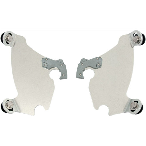 PartzBiz HD: 4407089-แผ่นขัดเงา Memphis Shades ติดตั้งเฉพาะแฟริ่ง Gauntlet Harley XL 883C 1200C | มีค1881