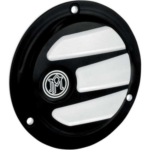 PartzBiz HD: 4407064-Performance Machine Scallop 3 Hole Contrast Cut ครอบ Derby Harley EVO Big Twin | 0177-2027-บีเอ็ม