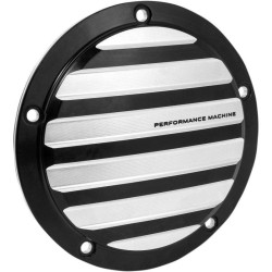 PartzBiz HD PM0177-2040-BM - Performance Machine Drive 5 Hole Contrast Cut Derby Cover Harley Big Twin 99- | 0177-2040-BM PartzBiz HD PM0177-2040-BM - Performance Machine Drive 5 Hole Contrast Cut Derby Cover Harley Big Twin 99- | 0177-2040-BM