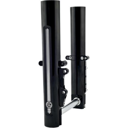 PartzBiz HD: 4407040-Performance Machine PM Black Contrast Single Side Lower Legs Sliders 14-18 FLH | Performance Machine PartzBiz HD: 4407040-Performance Machine PM Black Contrast Single Side Lower Legs Sliders 14-18 FLH | Performance Machine