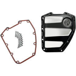 PartzBiz HD PM0177-2020-BMP - Performance Machine Black Platinum Cut Scallop Timing Cover Harley Twin Cam 01up | 0177-2020-BMP PartzBiz HD PM0177-2020-BMP - Performance Machine Black Platinum Cut Scallop Timing Cover Harley Twin Cam 01up | 0177-2020-BMP