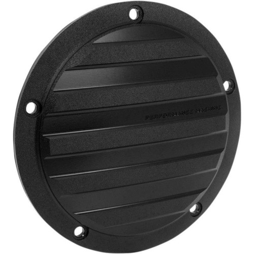 PartzBiz HD: 4407051-Performance Machine Drive 5 Hole Black Ops Derby Cover Harley Big Twin 99- | 0177-2040-SMB PartzBiz HD: 4407051-Performance Machine Drive 5 Hole Black Ops Derby Cover Harley Big Twin 99- | 0177-2040-SMB
