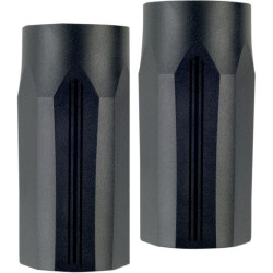 PartzBiz HD PM0208-2102-SMB - Performance Machine Black Ops Tech Fork Boots Upper Slider Covers Harley 14-17 | 0208-2102-SMB PartzBiz HD PM0208-2102-SMB - Performance Machine Black Ops Tech Fork Boots Upper Slider Covers Harley 14-17 | 0208-2102-SMB