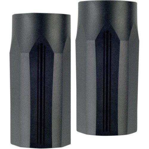 PartzBiz HD: 4407055-Performance Machine Black Ops Tech Fork Boots Upper Slider Covers Harley 14-17 | 0208-2102-SMB PartzBiz HD: 4407055-Performance Machine Black Ops Tech Fork Boots Upper Slider Covers Harley 14-17 | 0208-2102-SMB